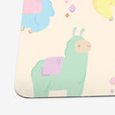Cotton Candy Llamas Playmat
