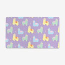 Cotton Candy Llamas Playmat