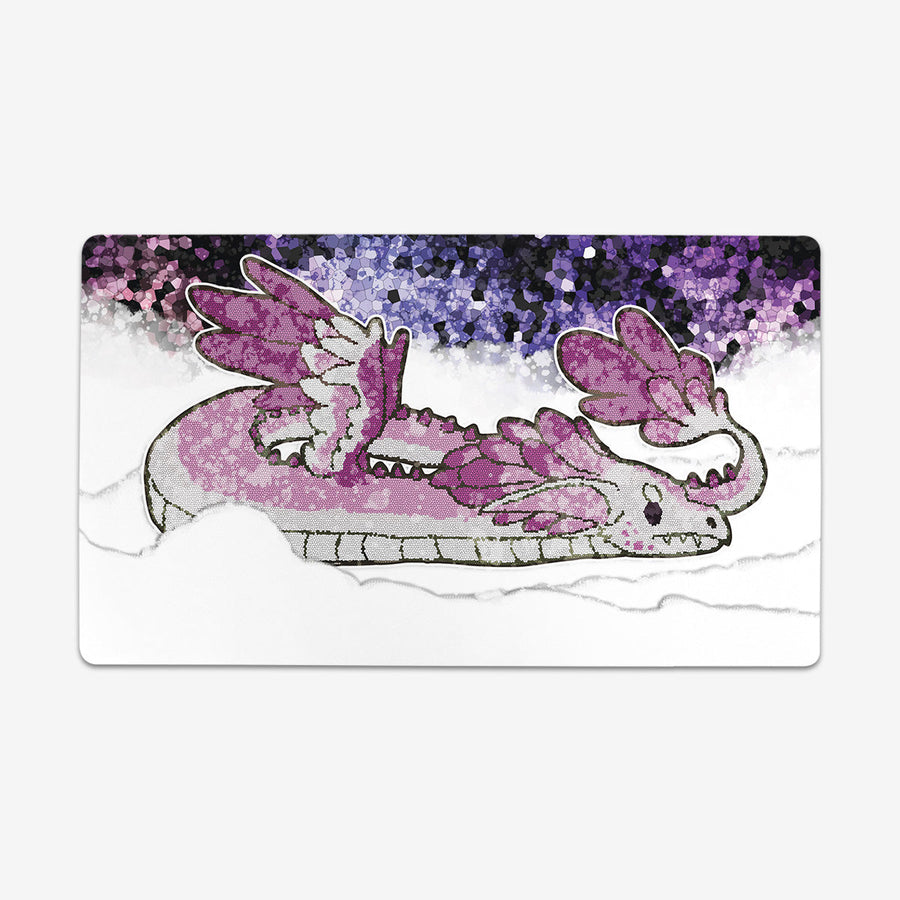 Cute Stained Glass Dragon Playmat