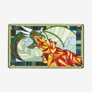 Fire Breathing Glass Dragon Playmat