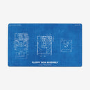 Floppy Disk Assembly Playmat