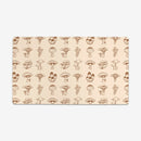 Forest Mushrooms Playmat
