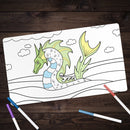 Colorbook Gentle Sea Drake Playmat