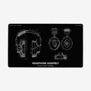 Headphone Assembly Playmat