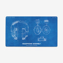 Headphone Assembly Playmat