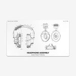 Headphone Assembly Playmat