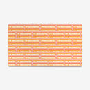 I'm Vaccinated Bubble Pattern Playmat