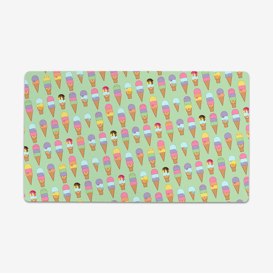 One Scoop, Two Scoop, Three! Playmat