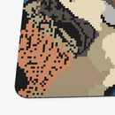 Pixel Wolf Playmat