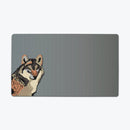 Pixel Wolf Playmat