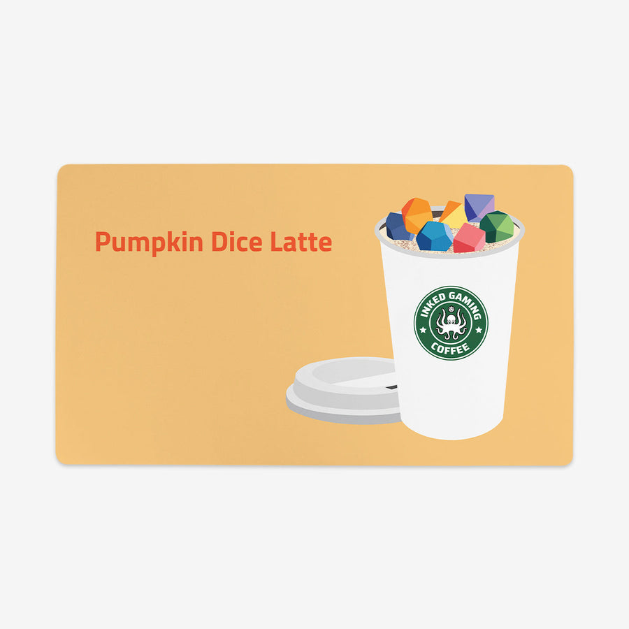 Pumpkin Dice Latte Playmat