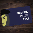 Resting Witch Face Playmat