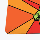 Stained Glass Flying Dragon Playmat