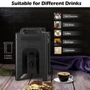 2.5 Gallon Insulated Beverage Server Dispenser-Black