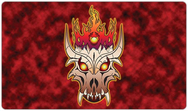 Fiery Demon Crown Playmat