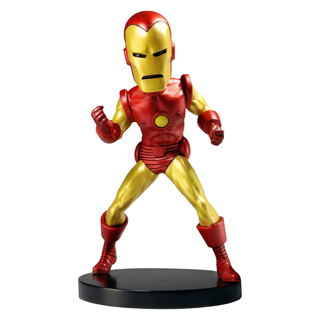 NECA Marvel Classic Head Knocker Iron Man