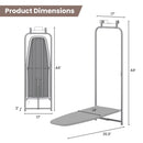 Ironing Board Space-Saving Metal Hanging Ironing Board
