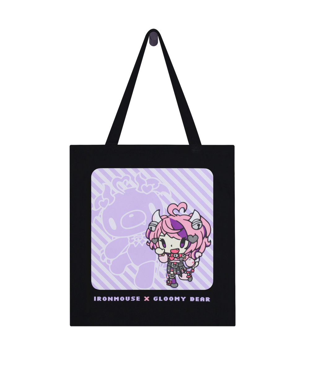 Ironmouse x Gloomy Bear Canvas Tote – Ralphie's Funhouse