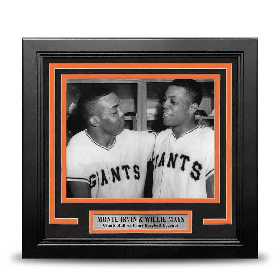 Monte Irvin and Willie Mays New York Giants 8