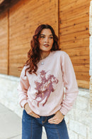 Wild West Cowgirl Graphic Sweatshirt