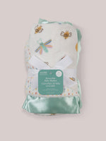 Ultra-Soft Thick Reversible Baby Blanket - Love Bug