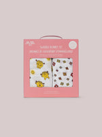 2-Pack Square Swaddle Blanket Set - Little Miss Sunshine&trade;