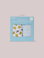 2-Pack Square Swaddle Blanket Set - Mr. Happy&trade;