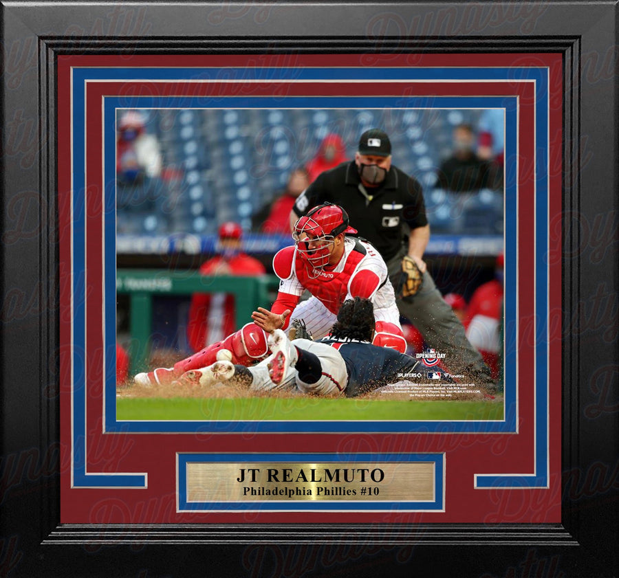JT Realmuto Play at the Plate Philadelphia Phillies 8