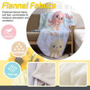 Personalized Kawaii Pink Octopus Blanket | Custom Name | Cute Octopus Throw