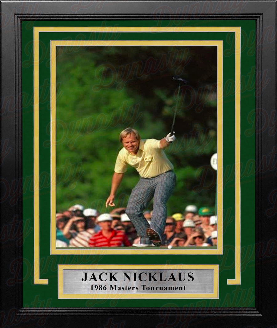 Jack Nicklaus 1986 Masters Tournament Putt 8