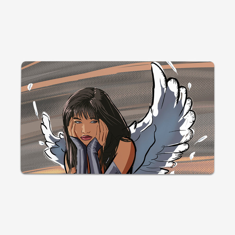 Pensive Angel Playmat