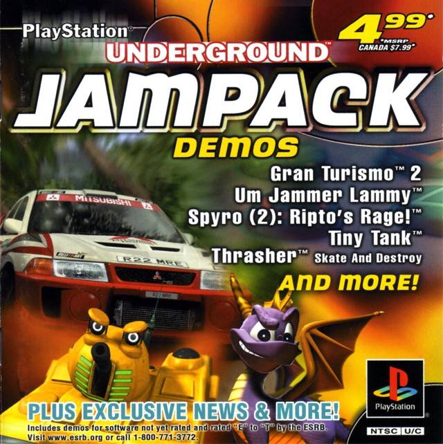 Playstation Underground Jampack: Winter '99 (Playstation)