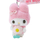 Japan Sanrio Characters Flower Mascot Keychain Plush