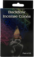 Jasmine Scent Backflow Incense Cones Pack of 20
