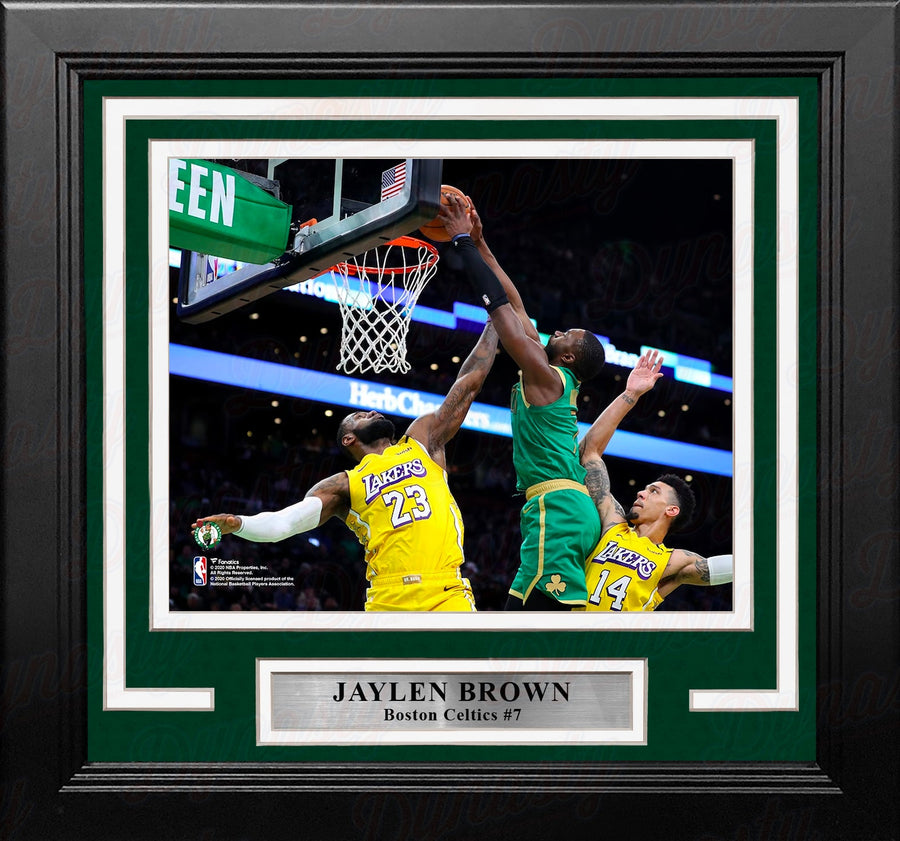 Jaylen Brown Dunks Over LeBron Boston Celtics 8
