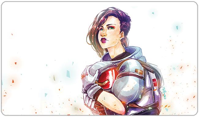 Astronaut Pinup Playmat