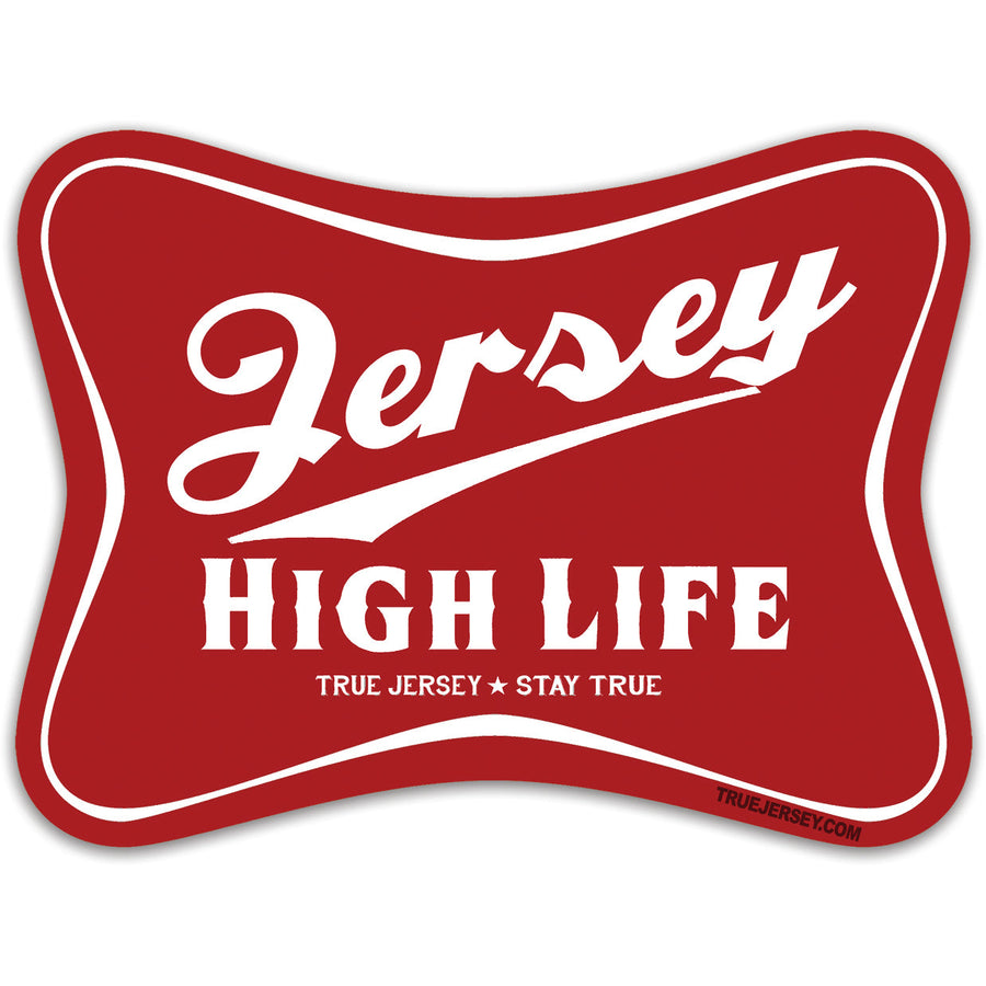 Jersey High Life Sticker