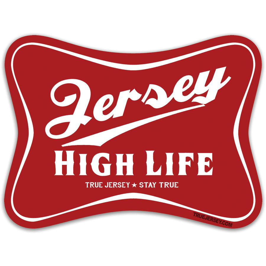 Jersey High Life Car Magnet