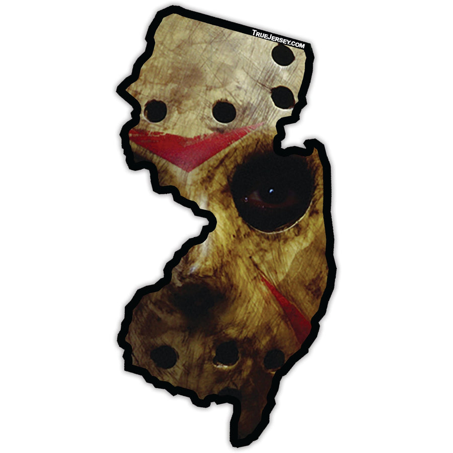 Jersey Jason Voorhees Sticker