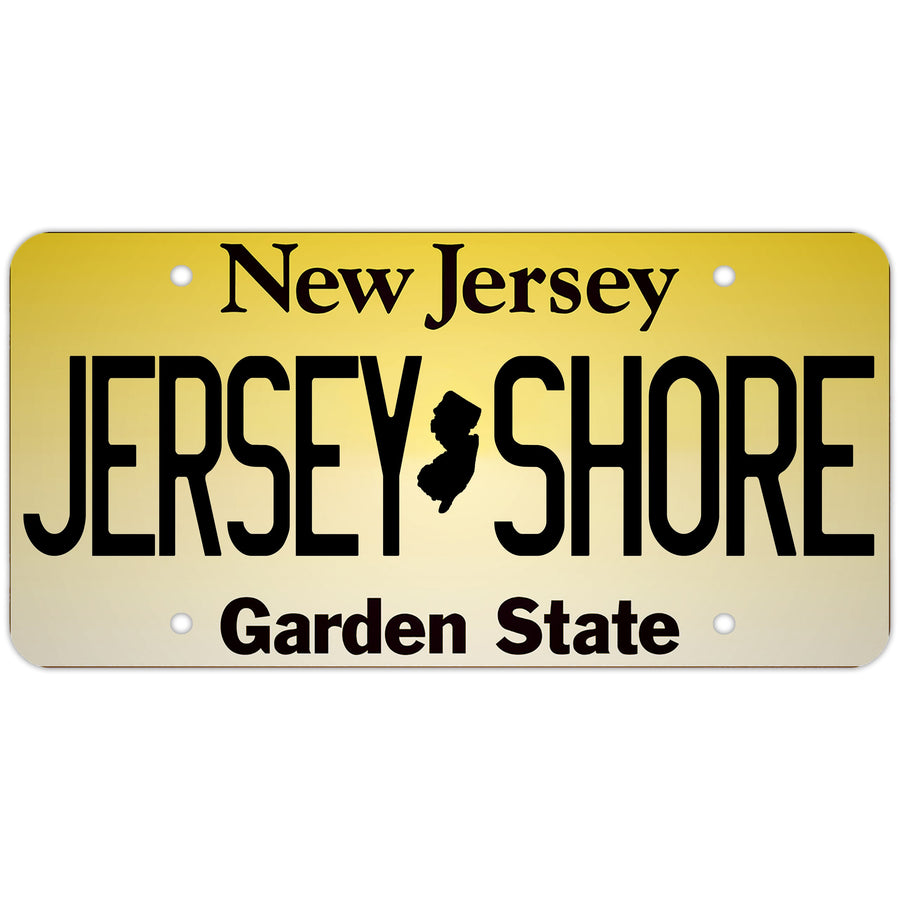 Jersey Shore Decorative  License Plate