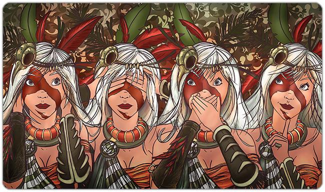 Burning Evil Playmat