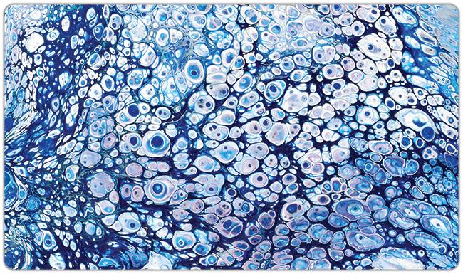 Blue Bubbles Playmat