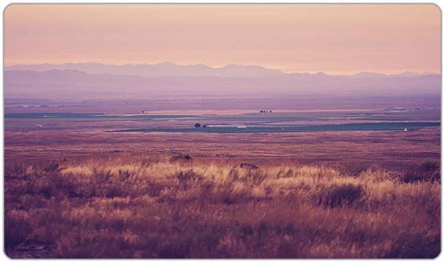 Sunset in the Desert Playmat
