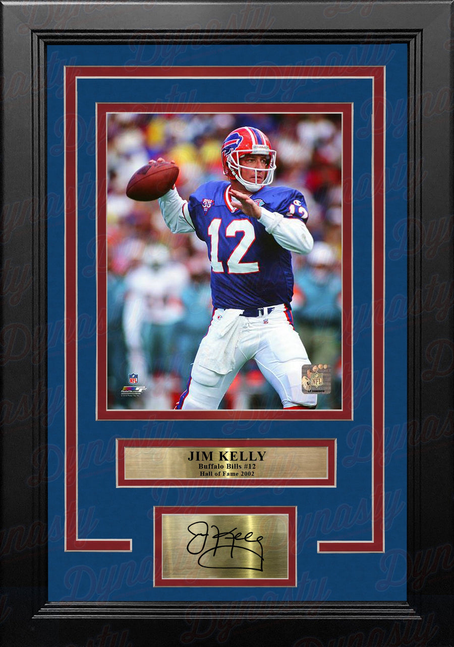 Jim Kelly in Action Buffalo Bills 8
