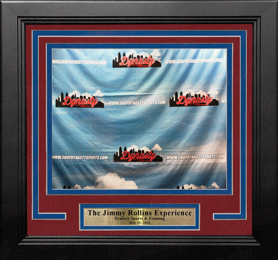 Jimmy Rollins Philadelphia Phillies Photo-Op Frame Kit with Commemorative Nameplate