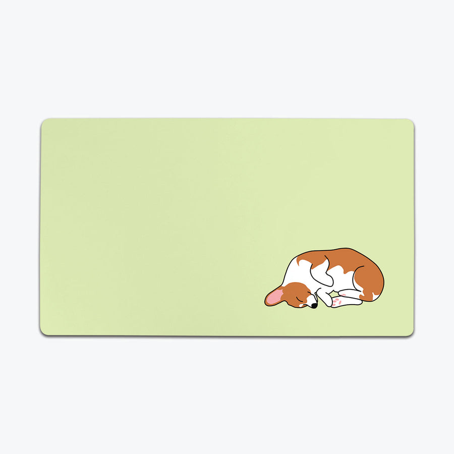 Sleepy Corgi Playmat