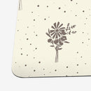 Light Bouquet Pattern Playmat