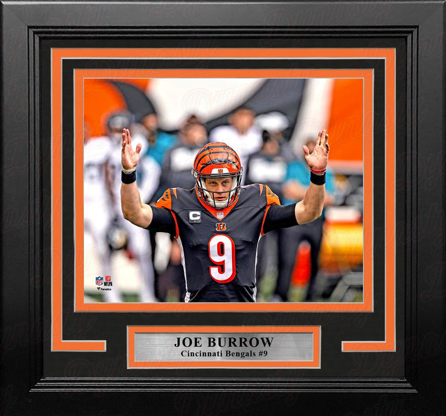 Joe Burrow Arms Up Cincinnati Bengals 8
