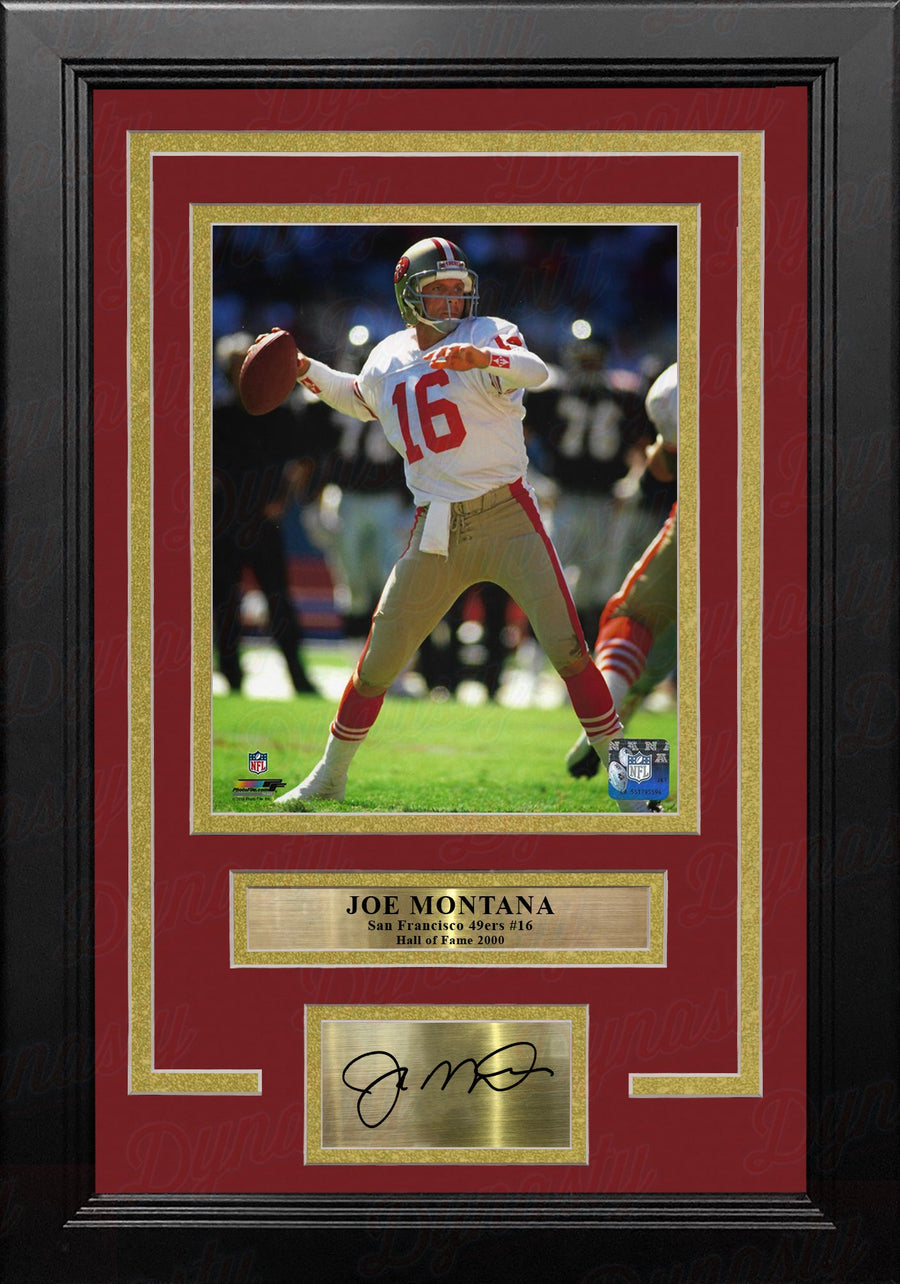Joe Montana in Action San Francisco 49ers 8