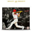 Johan Rojas First Hit Philadelphia Phillies Autographed 8" x 10" Spotlight Baseball Photo